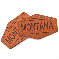 Étiquettes en cuir personnalisées, badges pour vêtements faits à la main, fabricant de logos de marque personnalisés, étiquettes en cuir véritable texturé pour jeans