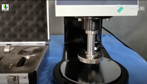 कपड़े मोटाई मापने की मशीन/डिजिटल कपड़े मोटाई परीक्षक/मोटाई मापने की मशीन - Product Image 4