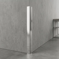 Profilé d'angle en aluminium moderne de précision |   Profils Or/Noir/Brillant/Rouge/Cuivre/Laiton |   Durable, imperméable, installation facile
