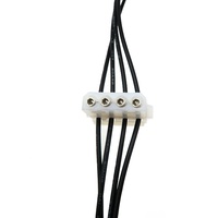 OEM 4 pin JST 04SR-3S jarum Printer Cina solusi perakitan kabel kustom kawat memanfaatkan 2 kawat kabel konektor