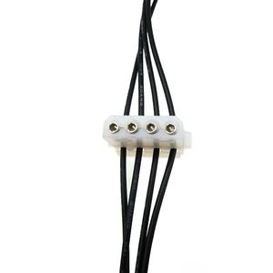 OEM 4 pin JST 04SR-3S iğne yazıcı çin özel kablolama montaj çözümleri üretim koşum tel 2 tel bağlantı kablosu - Product Image 5