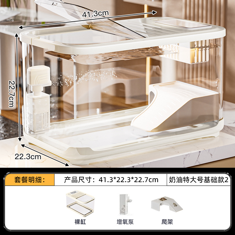 struttura da arrampicata per la consegna della pompa di ossigeno XL di colore crema convenzionale