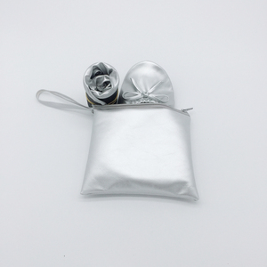 Popolare Bomboniera Matrimonio: <span class=keywords><strong>Ballerine</strong></span> Pieghevoli Leggere <span class=keywords><strong>Blu</strong></span> Navy da Donna con Logo Personalizzato Stampato, per Estate e Primavera - Product Image 3