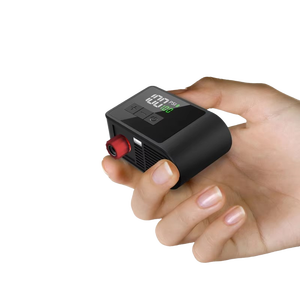 NOVO 2025: Bomba de Ar Digital Portátil Recarregável Sem Fio para Bicicletas, 120 PSI, Certificação CE, ABS, Baixo Ruído, Multiuso para Pneus de Bicicleta - Product Image 1