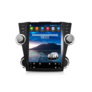 วิทยุติดรถยนต์ระบบ Android 14 ขนาด 12 นิ้ว หน้าจอ Tesla พร้อมระบบนำทาง GPS และมัลติมีเดีย สำหรับรถยนต์ TOYOTA Highlander Kluger ปี 2008 - 2013 รองรับ Carplay - Product Image 1