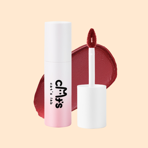 Teinture à lèvres veloutée Blur Lip Velvet CB14 Cold Plum de la marque coréenne Cat's Lab, texture douce et onctueuse, gloss à lèvres - Product Image 2