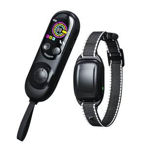 Collar de entrenamiento para perros con descarga eléctrica segura con Control remoto Collar de entrenamiento con tapón de ladridos para perros - Product Image 4