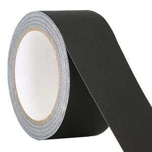 LP 270U Black Matt Reforzado Gaffer Tape Adhesivo <span class=keywords><strong>de</strong></span> fusión en caliente <span class=keywords><strong>Tela</strong></span> acrílica impermeable para enmascarar escenarios Fabricado por HAA - Product Image 1