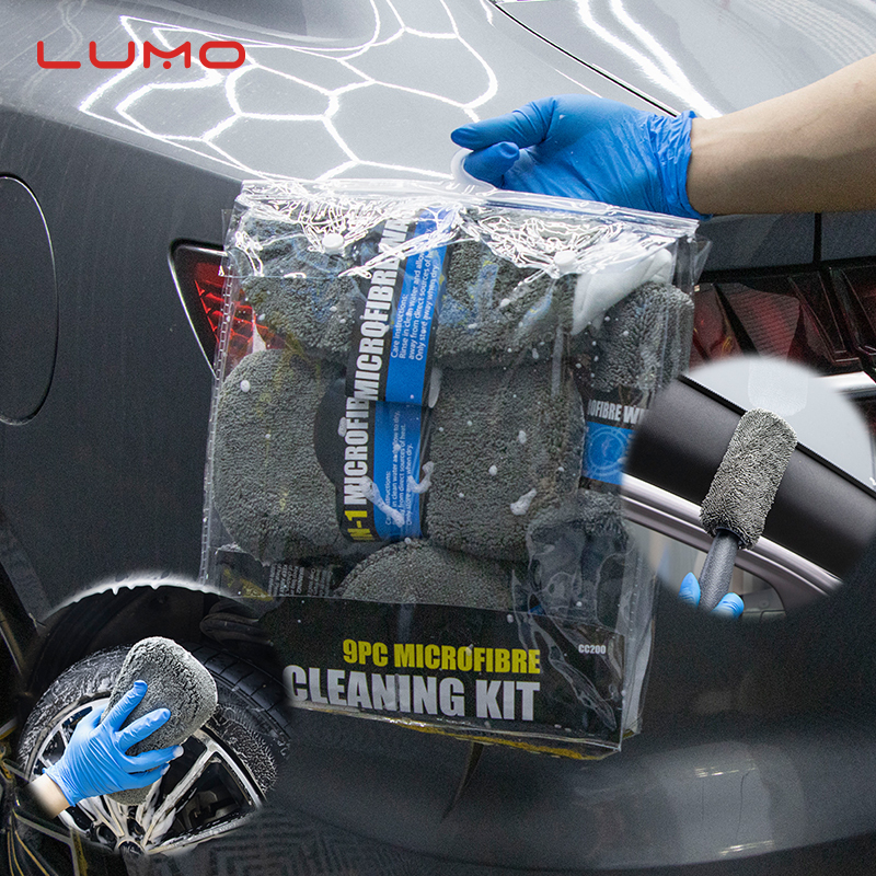 9Pcs Auto Wash Cleaning Tools Kit