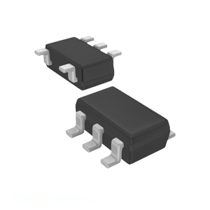 Circuit intégré de gestion de l'alimentation (PMIC) REG LINEAR 1.5V 500MA SOT25 SC 74A, Composants électroniques SOT 753 XC6503A151MR-G Canal Fabricant - Product Image 1