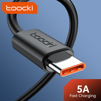 Cable Tipo-C Toocki de Alta Velocidad y Eficiencia con Transmisión de Datos de 480 Mbps y Carga Rápida PD de 60 W para Uso Diario
