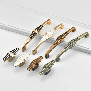 JAYA Europe stile retrò tirare maniglie delle porte oro rosa occhio oro in lega di alluminio maniglia pomello della porta - Product Image 3