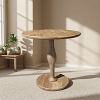 Table d'appoint de salon personnalisée DISHI OEM, fabrication directe en usine de table d'appoint en bois naturel au prix le plus bas