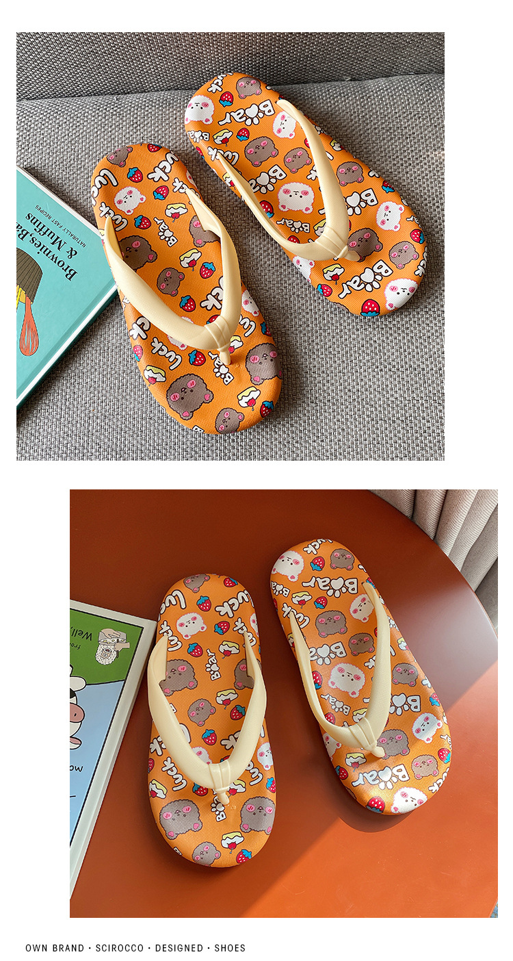 Ladies Platform Shoes Non-slip EVA Thick Sole Sandals Shoes Slides Shoes Slippers Wholesale