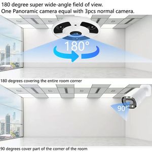 XMEYE ระบบกล้องวงจรปิดแบบพาโนรามา8CH 8MP 5MP 4MP, peye ชุด IP 5MP4CH POE - Product Image 2