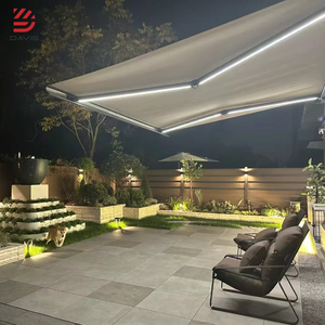 Toldo Retráctil Eléctrico de Alta Resistencia para Exteriores, 6 m, Toldo Retráctil Motorizado para Garaje, Toldo de Cassette Completo - Product Image 3