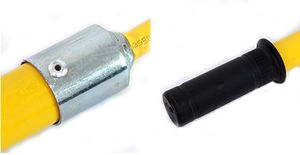 Bâton isolant en fibre de verre haute tension pour le sauvetage des personnes en cas de choc électrique 10KV-35KV Capacité de charge de 100 kg - Product Image 2