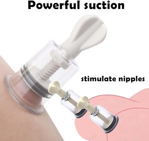 4 Piezas de Copas de Succión Ajustables para Pezones y Clítoris, Bomba de Vacío, Sin Perforaciones, Juegos Sexuales BDSM, Juguetes Sexuales para Adultos para Parejas - Product Image 2