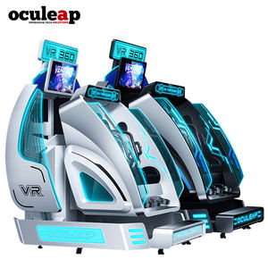 VR Game <span class=keywords><strong>Machine</strong></span> 9D Flying Simulator Dos personas VR/AR/MR Equipment Gaming Commercial Coin y sistemas de pago con tarjeta de crédito VR 360 - Product Image 4