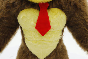 Costume de mascotte de singe de dessin animé gonflable pour adultes unisexe Mardi Gras / Carnaval Marque Saygo Singe gonflable - Product Image 3