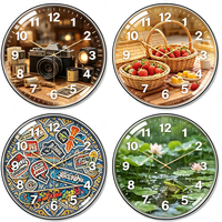Horloge murale mécanique Art Déco pour salon, simple, moderne, créative, personnalisée, aiguilles écologiques, silencieuse, à piles