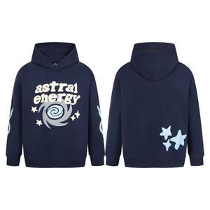 Sudaderas con Capucha Extra Grandes de Felpa Lavada al Ácido, de Algodón Grueso de 400 g, sin Cordones, con Logotipo Personalizado, para Unisex - Product Image 5