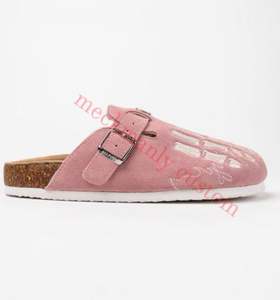 Mules décontractées pour femmes et couples, pantoufles paresseuses grande taille en liège - Product Image 4