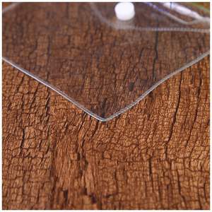 17.5*17.5 + 3cm防水PVCボタンドキュメントファイルバッグ封筒ボタンプラスチックリーガルプラスチックボタンスナップファイルフォルダーバッグ - Product Image 4