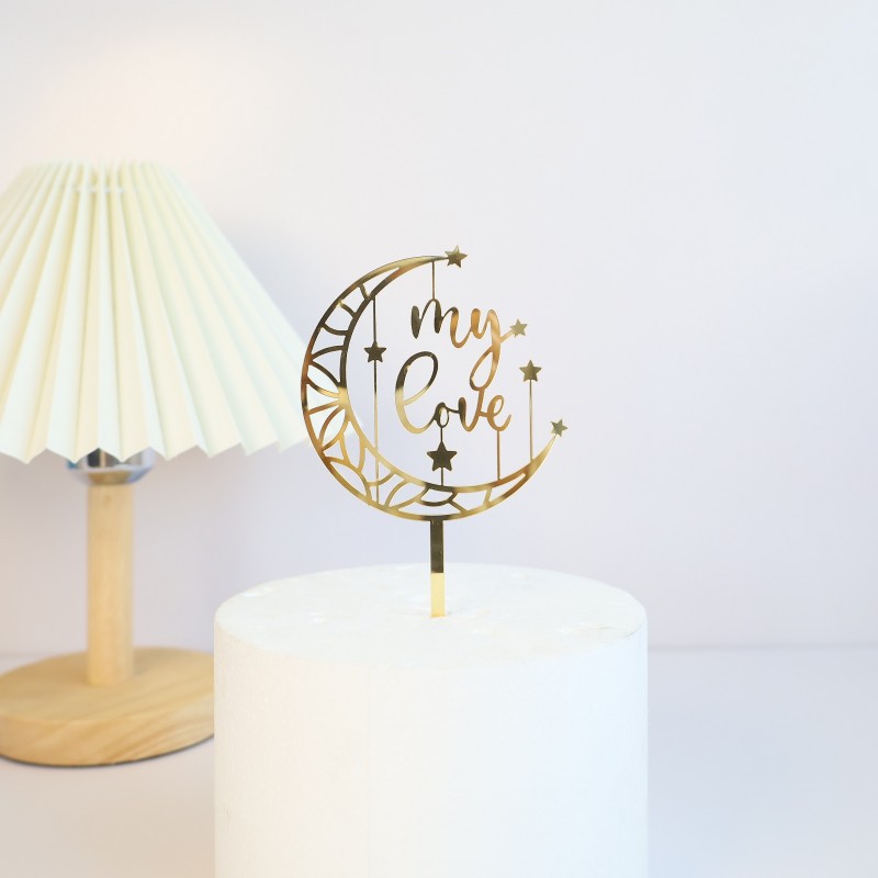 gold Moon Stars My Love