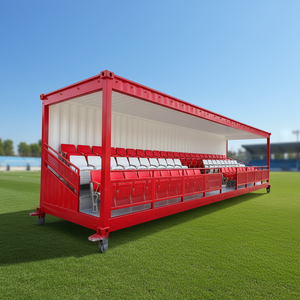 Tribuna Modular para Eventos al Aire Libre, Contenedor de 20/40 Pies, Tribuna Portátil Móvil con Asientos para Espectadores - Product Image 1