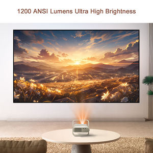 โปรเจคเตอร์ Touyinger <span class=keywords><strong>Z7</strong></span> ระบบปฏิบัติการ Linux รองรับความละเอียด 4K ฉายภาพ LED 1080P ความสว่าง 1200ANSI ลูเมนส์ 360 องศา °   โฮมเธียเตอร์แบบหมุนได้พร้อมระบบแก้ไขอัตโนมัติ - Product Image 3