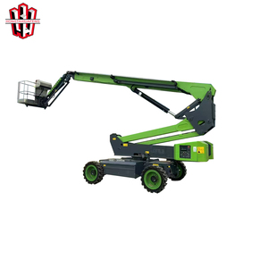 Niedriger Preis Fabrik Direkt verkauf Mini Towable Boom Lift Teleskop Spider Boom Lift Trailer Manlift - Product Image 1