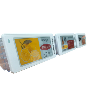 Etiquetas Electrónicas de Precio Digitales para Tiendas con Pantalla de Tinta Electrónica de 2.13'', 2.66'', 2.9'', 4.2'' Pulgadas, Etiqueta Electrónica de Estante con Wifi Inalámbrico y RFID - Product Image 1