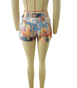 All'ingrosso nuovi arrivi Boutique di moda estiva stampa digitale Hot <span class=keywords><strong>Sexy</strong></span> 2025 <span class=keywords><strong>Mini</strong></span> <span class=keywords><strong>Shorts</strong></span> - Product Image 5