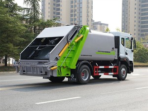 Camion compacteur de déchets de grande capacité Dongfeng 4X2 12/15m³ de qualité supérieure pour l'élimination des déchets commerciaux - Product Image 5