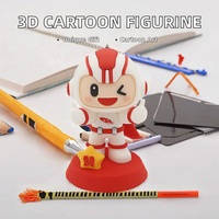Figurine PVC 3D personnalisée de dessin animé, boîte mystère, poupée de collection, ornement de bureau, cadeau promotionnel OEM, rentrée scolaire
