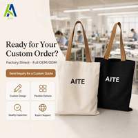 Sac fourre-tout en toile de calicot bio réutilisable et écologique avec fermeture éclair, personnalisable avec logo, faible MOQ, pour courses et shopping