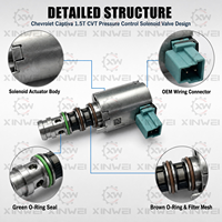 Pour Chevrolet Captiva 1.5T CVT, électrovanne de régulation de pression de transmission F01R00WA53 OE 4814188 2018-2022