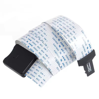 Câble adaptateur d'extension de lecteur de carte TF mâle vers Micro SD femelle 10/25/48/62 cm pour GPS de voiture, téléphone, télévision, caméra