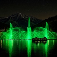 Fontaine musicale dansante LISHI SS304 316 DMX512 Laser RGB IP68 Contrôle IA CE RoHS OEM pour Parcs, Hôtels, Centres Commerciaux, Plazas – Garantie 5 ans