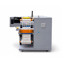 Nouvelle imprimante numérique industrielle à rouleaux pour étiquettes CMYK+W + Film métallique Or Argent, machine d'impression Flex BOPP avec découpe et plastifieuse