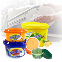 Pâte à vaisselle OEM Nubrite pour l'élimination de l'huile forte 200g-1000g Pâte nettoyante solide pour la vaisselle et les ustensiles de cuisine