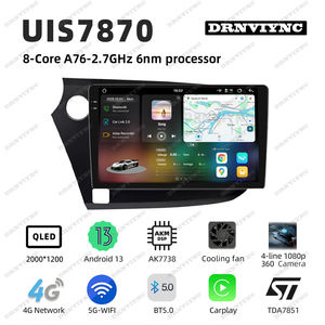 วิทยุติดรถยนต์2K แอนดรอยด์13นิ้ว2009-2014 GPS 360กล้องสเตอริโอติดรถยนต์พัดลม - Product Image 4