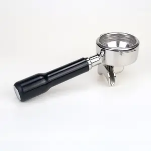 58mm Stainless Steel Espresso Tools Cleaning Machine Coffee Portafilter Cleaner With ABS Handle