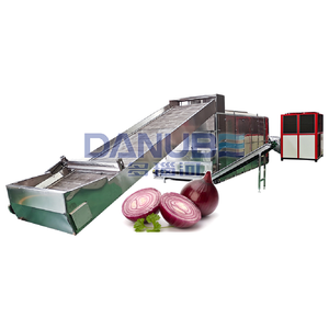 Machine de séchage à bande maillée pour oignons à économie d'énergie continue, équipement de séchage à bande maillée pour oignons - Product Image 1