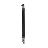 VCOM Ángulo Recto USB4 Tipo C Cable 80Gbps Transmisión de datos 8K Video 240W PD Carga rápida Corto 0,13 M 0,2 m 0,8 m
