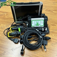 88890300 VOCOM VOCOM 1 dengan Kabel Uji Pemrograman ECU untuk Alat Diagnostik Uji Vol/Mack dan Laptop CF19 Siap Pakai