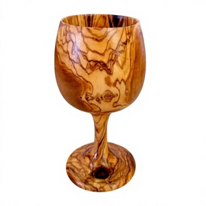 Wooden <b>Wine</b> <b>Goblet</b> Manufacturer Custom OEM ODM Bulk Supply Handmade Drinkware Solid Wood <b>Wine</b> Cup Factory Direct 250ml - Product Image 2
