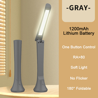 Lampes de bureau créatives Lampe de table à led portable rechargeable Lampe de lecture à led sans fil pour les yeux