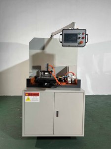 Factory Low Price <strong>Aluminum</strong> <strong>Radiator</strong> Electronic Cooler Production Line <strong>Aluminum</strong> Extrusion Profile Punching And Cutting Machine - Product Image 3